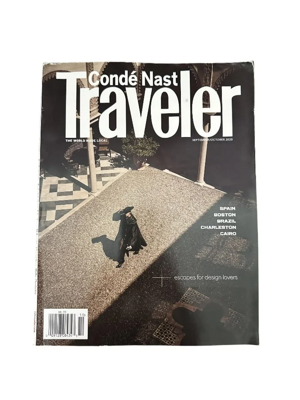 Conde Nast Traveler Magazine September/October 2025 Travel Escape Design Lovers